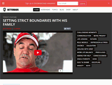 Tablet Screenshot of betterdads.com